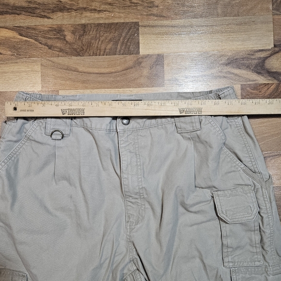 5.11 Tactical Pants Men’s 38x30 Tan Cargo Utility TDU Ripstop Workwear - Picture 10 of 13